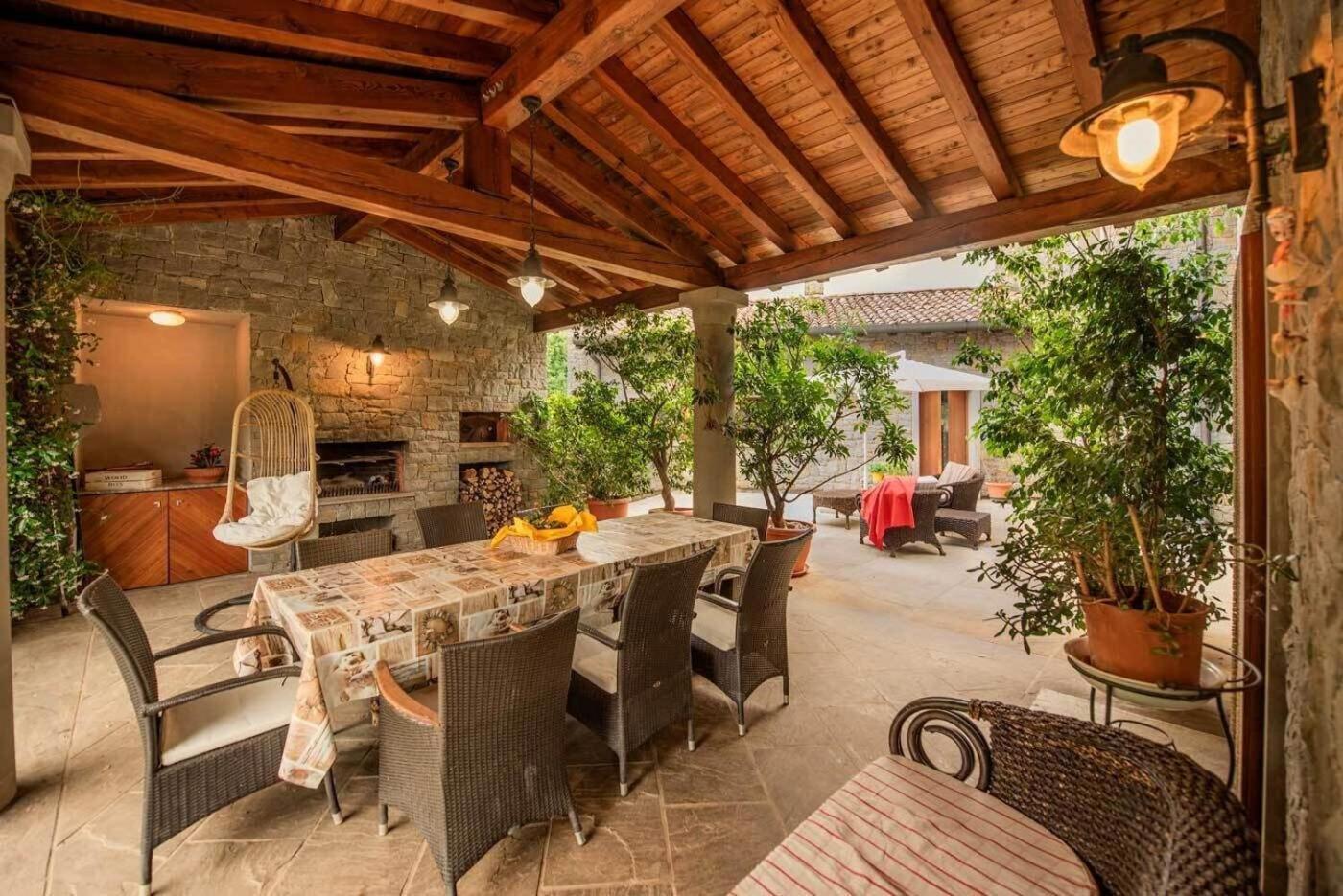 B&B Villa Melograno Pontoglio Luaran gambar